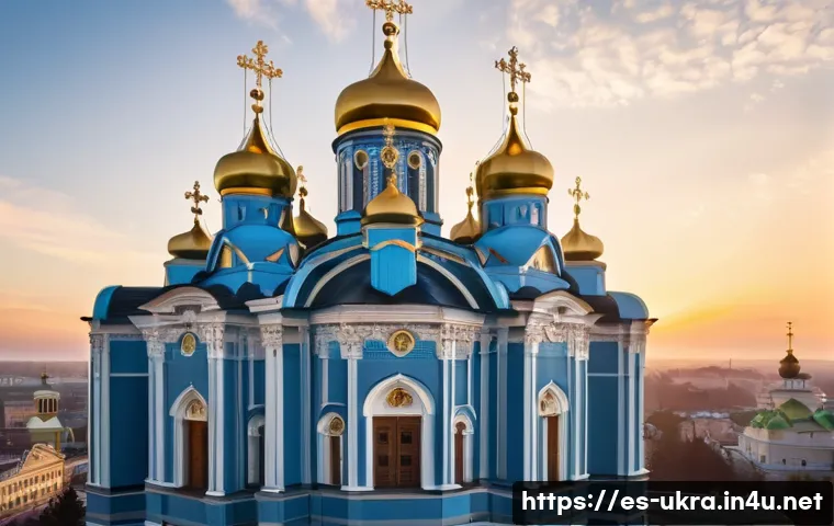 우크라이나 성당과 교회의 차이 - **Prompt 1: Majestic Ukrainian Orthodox Cathedral Exterior at Dawn**
    A breathtaking exterior vie...